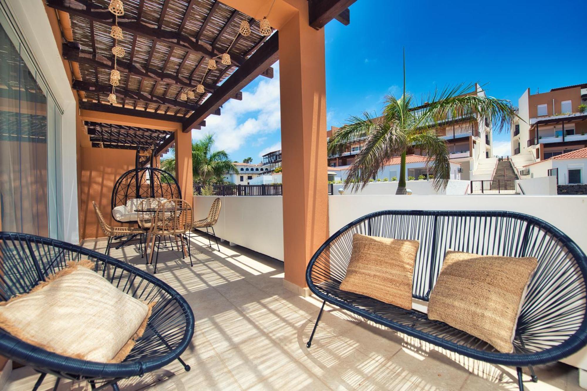 Ocean View Perfect Sunset Apartment, 4 Rooms 137M2, Wifi & Bbq San Miguel de Abona Exterior foto