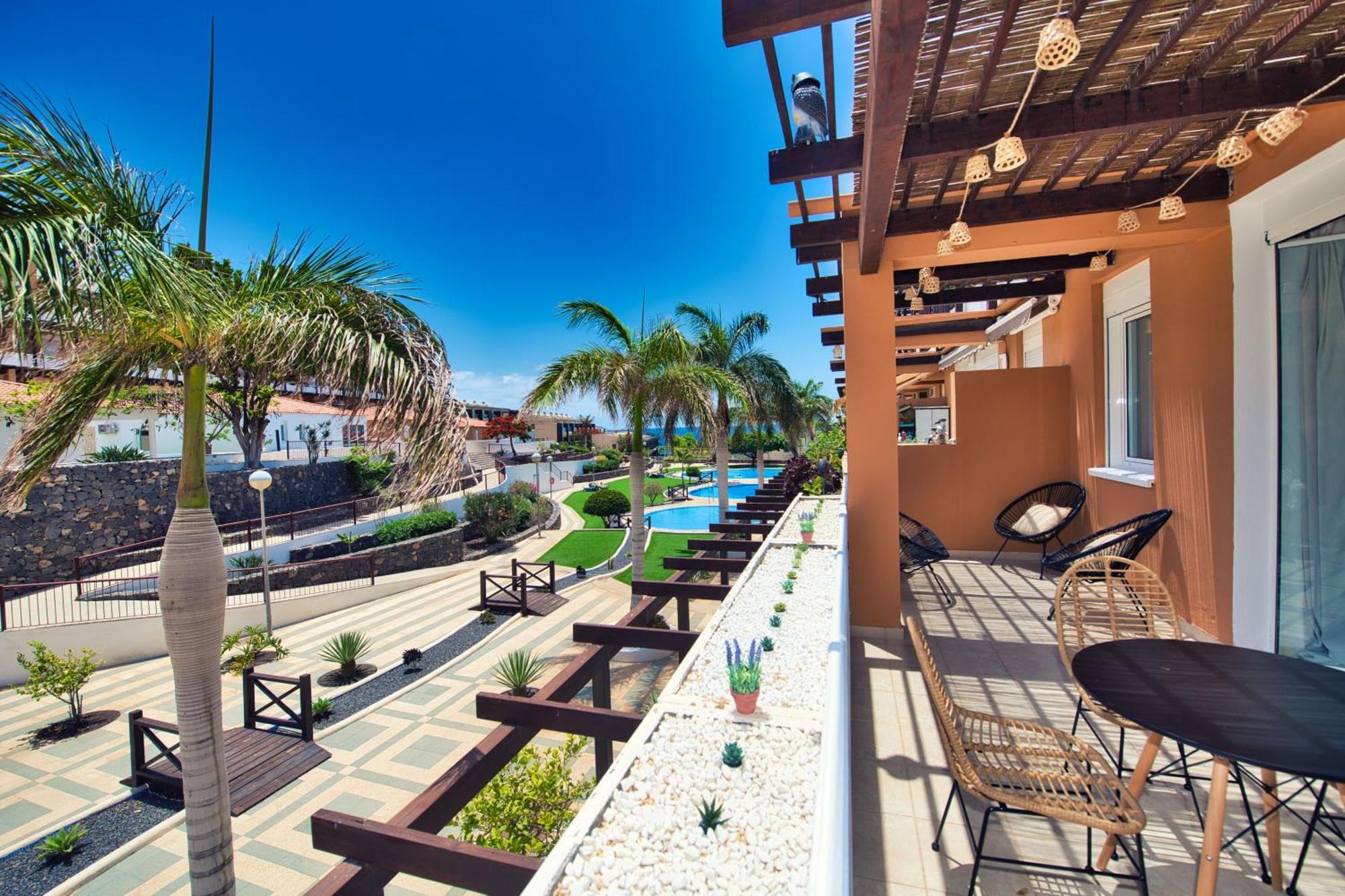 Ocean View Perfect Sunset Apartment, 4 Rooms 137M2, Wifi & Bbq San Miguel de Abona Exterior foto